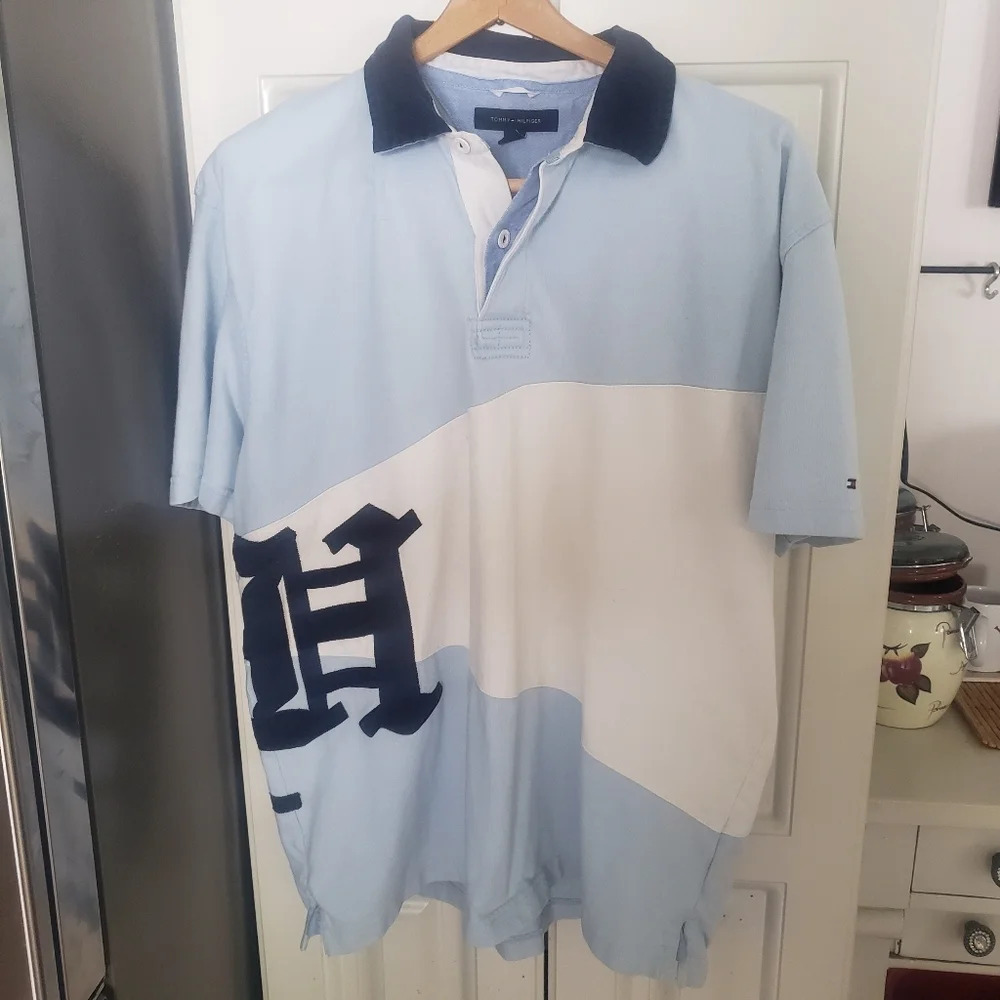 Tommy Hilfiger Polo Shirt Large H Logo